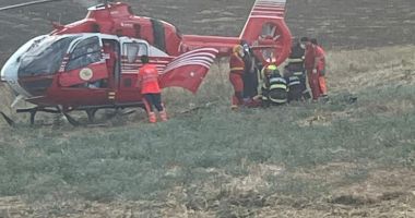 Stire din Eveniment : Accident rutier grav la Oltina. Intervine elicopterul SMURD