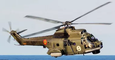 RO-Alert în Tulcea după detectarea unor ținte aeriene. Elicopter Puma pregătit să intervină