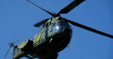 Un elicopter militar s-a prăbușit în județul Buzău