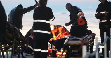 IMAGINILE TRAGEDIEI / ELICOPTER PRĂBUȘIT ÎN LACUL SIUTGHIOL / Galerie foto - 4