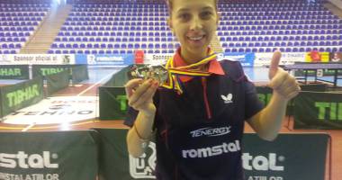 Eliza Samara a cucerit trei medalii de aur la Naționalele de seniori - 2