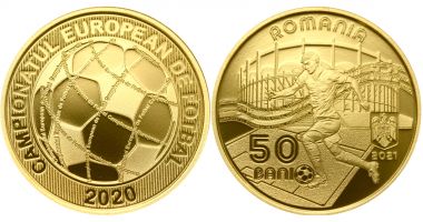 Stire din Economie : Emisiune numismatică dedicată Campionatului European de Fotbal 2020