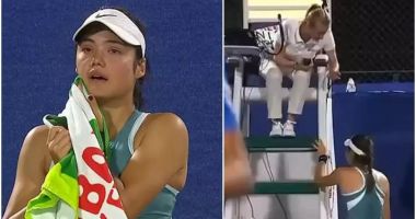 Stire din Sport : Emma Răducanu, hărţuită de un bărbat în timpul turneului de la Dubai
