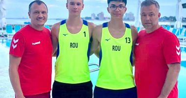Stire din Sport : Emoţii pentru trei jucători de la CS Medgidia. Încep Europenele de handbal pe plajă