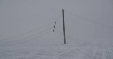 Galerie foto și Video. Mai bine de 30 de ore fără curent. Rețeaua electrică între Lazu și Cumpăna, refăcută complet - 2