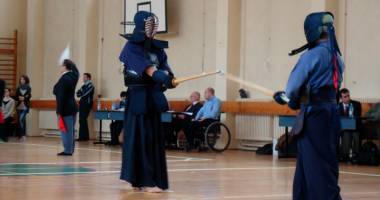 Campionatul Național de kendo, ediția 2014. Ervin Ciorabai, premiul special Fighting Spirit - 2