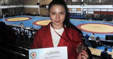 Stire din Sport : Eugenia Ciobanu, de la CS Farul, bronz la CE de sambo