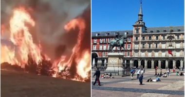Stire din Actualitate : Vreme extremă în Europa.Temperaturi de 40 de grade şi incendii de vegetaţie