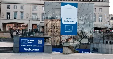 Stire din Cultură-Educație : EUROPE DIRECT Dobrogea la Bruxelles pentru reuniunea generală a celor 400 de centre din Uniunea Europeană