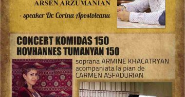 Stire din Cultură-Educație : Eveniment dedicat Zilei limbii, alfabetului și culturii armene, la Constanța