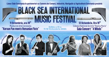 Stire din Cultură-Educație : Festivalul Internațional Black Sea Music – Ediția a IX-a – Valuri de muzică la Constanța!