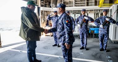 Premierul Marcel Ciolacu a participat la Constanța la exercițiul "Sea Shield 24": "Sunteți un exemplu pentru România!" - 2