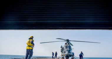 Premierul Marcel Ciolacu a participat la Constanța la exercițiul "Sea Shield 24": "Sunteți un exemplu pentru România!" - 4