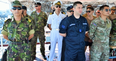 Exercițiu internațional organizat în Portul Constanța și în apele Mării Negre - 2
