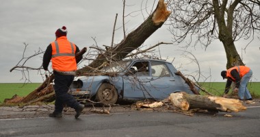 Zăpadă și accidente la Negru Vodă - Galerie FOTO - 9