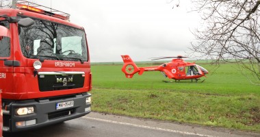 Zăpadă și accidente la Negru Vodă / Răniții au fost transportați cu elicopterul - Galerie FOTO - 5