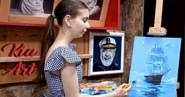 Stire din Cultură-Educație : „Metamorfoze pentru suflet”, în holul Primăriei comunei Cumpăna