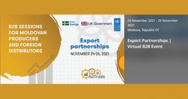 Stire din Economie : Export Partnerships - eveniment dedicat încheierii parteneriatelor de afaceri cu Republica Moldova