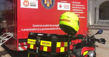 Stire din Eveniment : Expoziție de tehnică de intervenție ISU, în Parcul Arheologic din Constanța