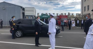 Festivitățile de Ziua Marinei sunt găzduite, anul acesta, de Portul Militar Constanța. GALERIE FOTO - 5