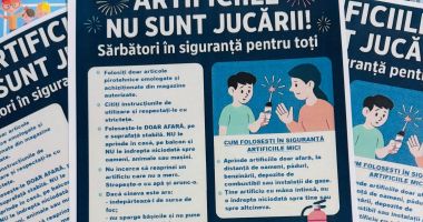 Stire din Eveniment : Artificiile nu sunt jucării! Pompierii constănțeni trag un semnal de alarmă