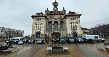 Stire din Eveniment : Evenimentul Poliției din Piața Ovidiu, amânat din cauza vremii nefavorabile