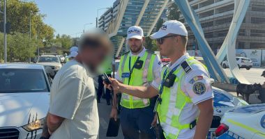 Acțiuni de amploare ale polițiștilor rutieri din Constanța, în ultimul weekend de vară - 2