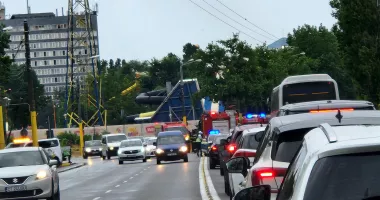 Accident cu trei autoturisme la intrarea în stațiunea Mamaia, în zona Aqua Magic - 3