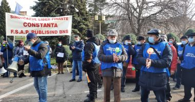GALERIE FOTO - VIDEO / PROTEST la Constanța, pentru pensii şi salarii! - 4