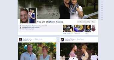 Stire din Actualitate : Facebook a lansat, în premieră, pagina pentru cupluri