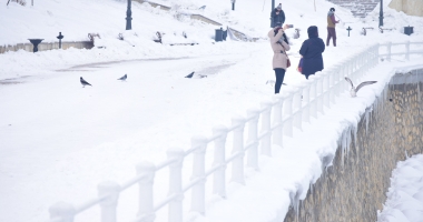 Galerie FOTO. Liniștea dinaintea furtunii. Constanța, în așteptarea unui nou viscol - 3