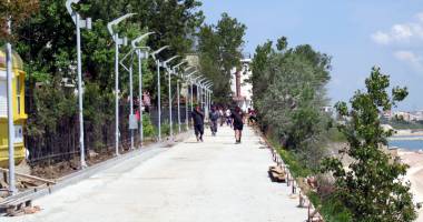 Galerie foto. Promenada din Eforie Nord a rămas în urmă. Când va fi gata și cum va arăta - 4