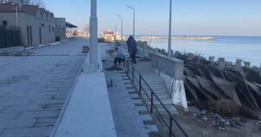 Faleza Mangalia-Saturn, în curs de modernizare şi reabilitare - 3