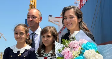 Ceremonie impresionantă la Șantierul Naval Constanța. „Histria Elara” primește botezul - 17
