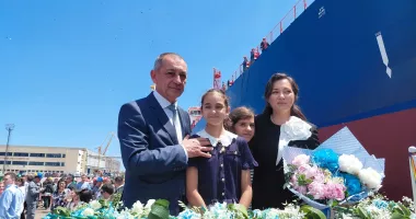 Ceremonie impresionantă la Șantierul Naval Constanța. „Histria Elara” primește botezul - 18