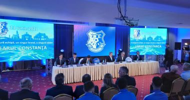 LIVE TEXT. Eveniment sportiv important pentru fotbalul din Constanța! FC VIITORUL FUZIONEAZĂ CU FC FARUL - 5