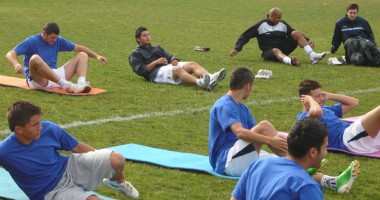 Marian Pană a condus primul antrenament la Farul - 2