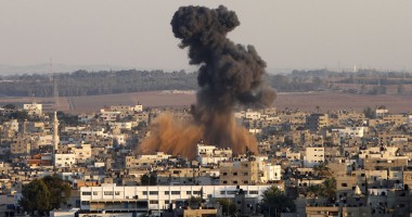 Stire din Actualitate : Conflict în Fâșia Gaza: Avioane militare israeliene au distrus două clădiri de 12 și șapte etaje