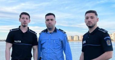 Stire din Eveniment : Ei sunt cei trei polițiști care au salvat viața unei femei. Povestea este emoționantă