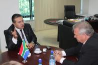 Ambasadorul Africii de Sud, la CCINA Constanța