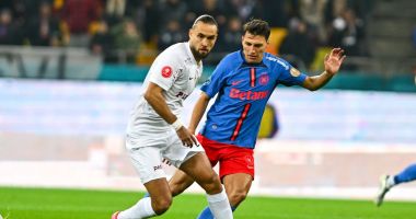 Stire din Sport : FCSB, doar egal în partida cu CFR Cluj. Campioana pierde teren
