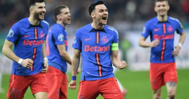 Stire din Sport : FCSB încheie sezonul regulat al Superligii pe primul loc, după 1-0 cu Universitatea Craiova