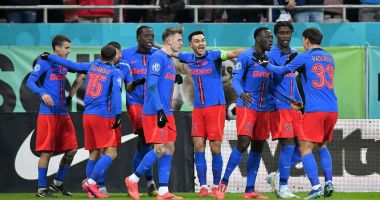 Stire din Sport : FCSB a câștigat derby-ul cu Dinamo și a urcat pe primul loc în Superligă