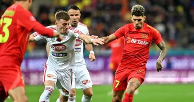 Stire din Sport : FCSB a debutat cu o victorie în play-off-ul Superligii, 2-1 cu Sepsi OSK
