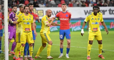 Stire din Sport : FCSB, ținută în șah de Unirea Slobozia, în play-out-ul Superligii