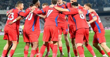 Stire din Sport : Victorie facilă pentru FCSB, în deplasare, cu Universitatea Cluj