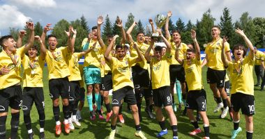 FC Viitorul a câştigat Liga Elitelor U17. 5-1 în finala cu UTA Arad