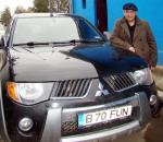 Bodo a primit de ziua lui un Mitsubishi L 200