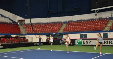 Galerie foto. Tenis: Echipa de Fed Cup a României s-a reunit la Montreal - 2