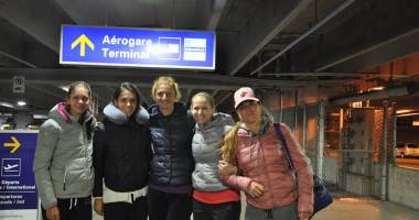 Galerie foto. Tenis: Echipa de Fed Cup a României s-a reunit la Montreal - 3